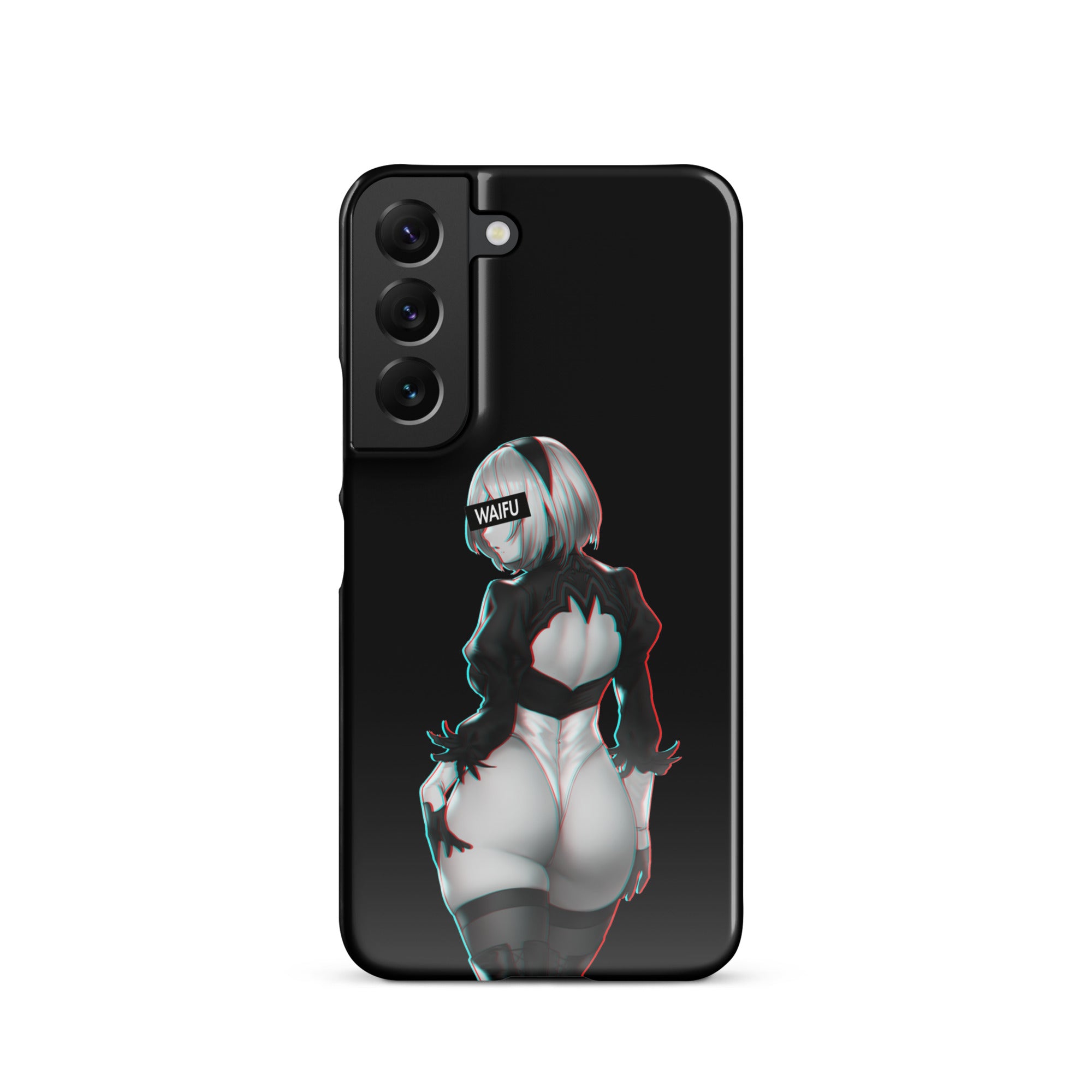 2B Waifu Material - Black Edition #001 Samsung Premium Case