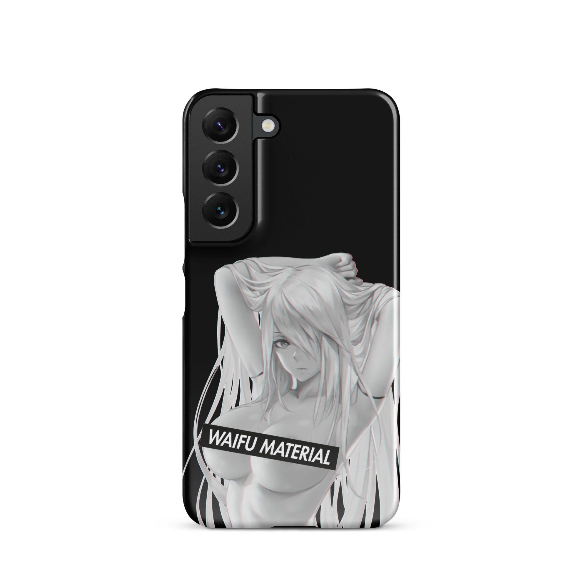 A2 Waifu Material - Black Edition #001 Samsung Premium Case