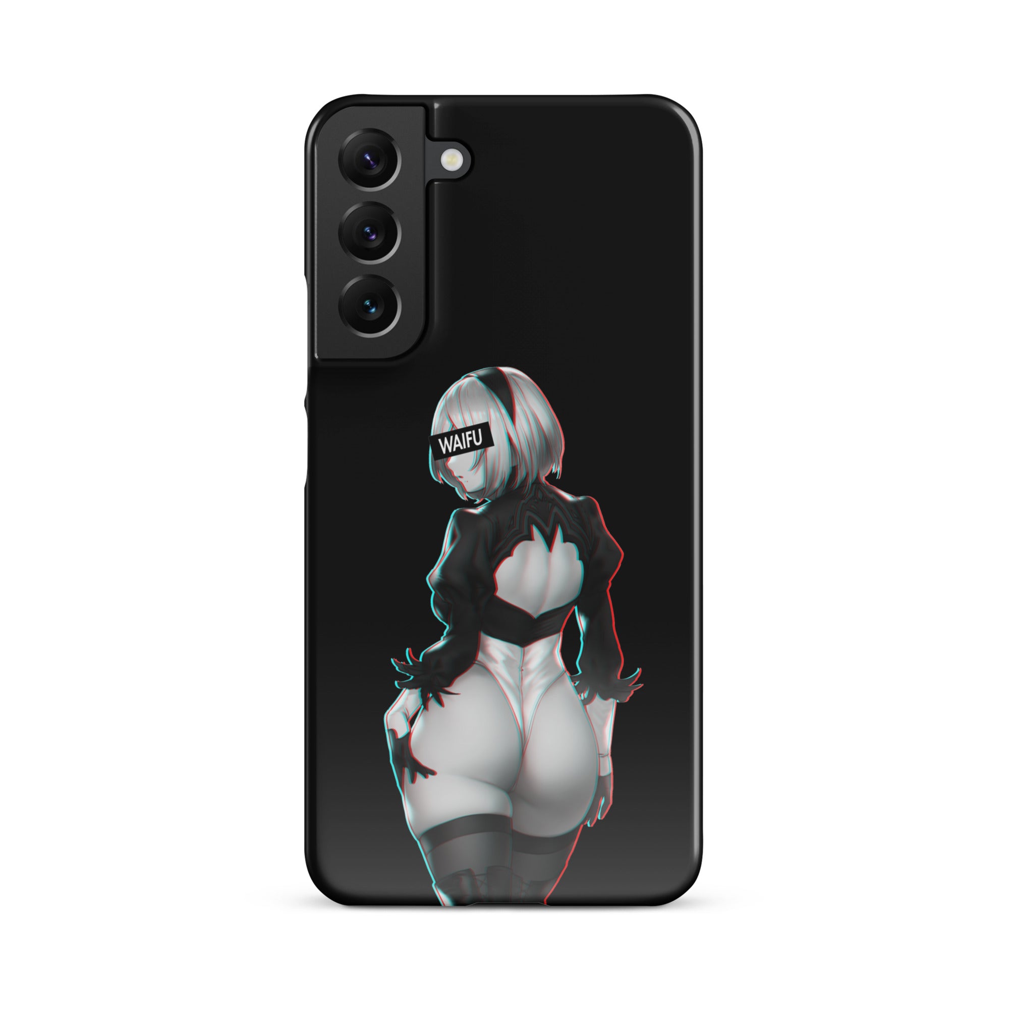 2B Waifu Material - Black Edition #001 Samsung Premium Case