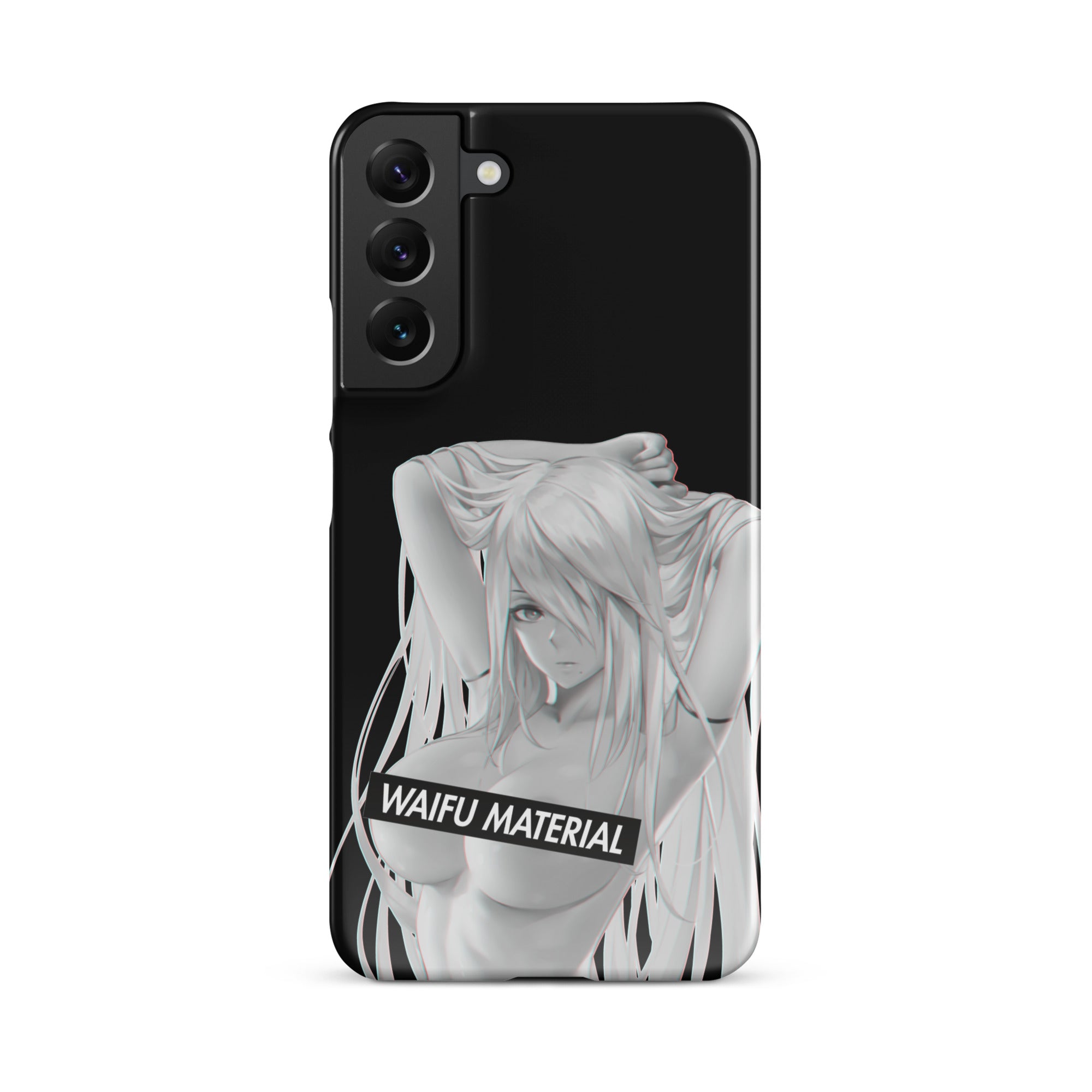 A2 Waifu Material - Black Edition #001 Samsung Premium Case