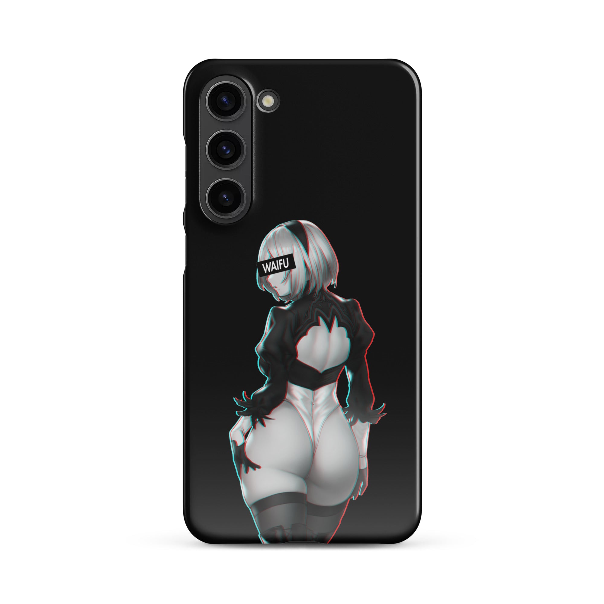 2B Waifu Material - Black Edition #001 Samsung Premium Case