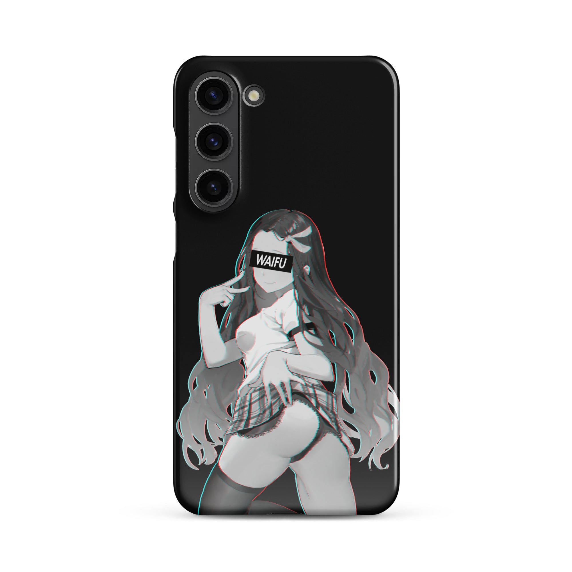 Nezuko Waifu Material - Black Edition #003 Samsung Premium Case