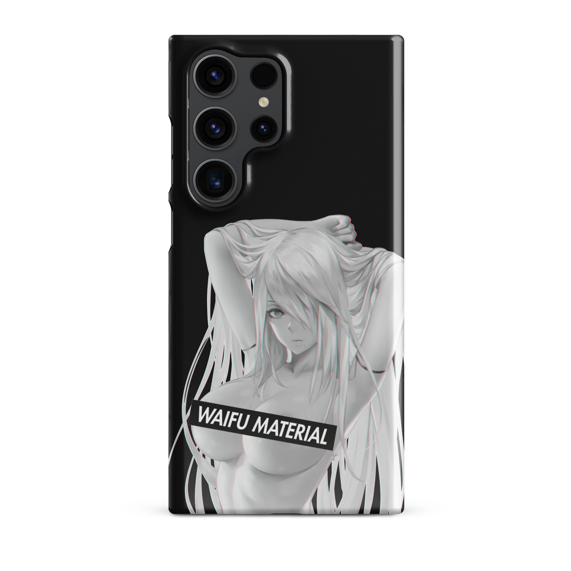 A2 Waifu Material - Black Edition #001 Samsung Premium Case