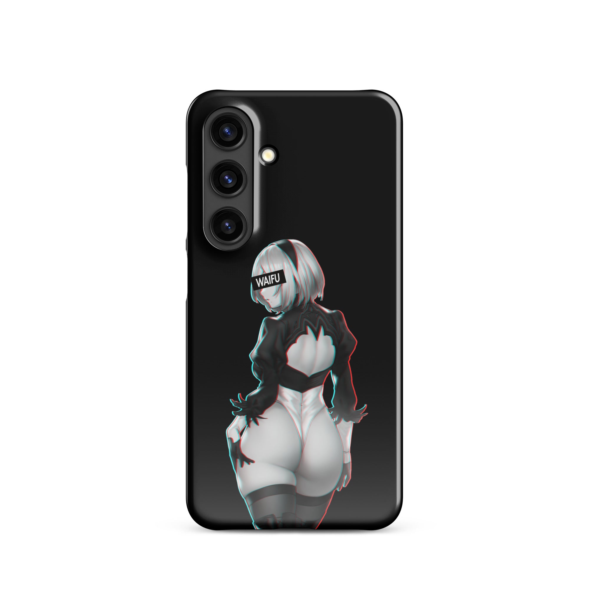 2B Waifu Material - Black Edition #001 Samsung Premium Case