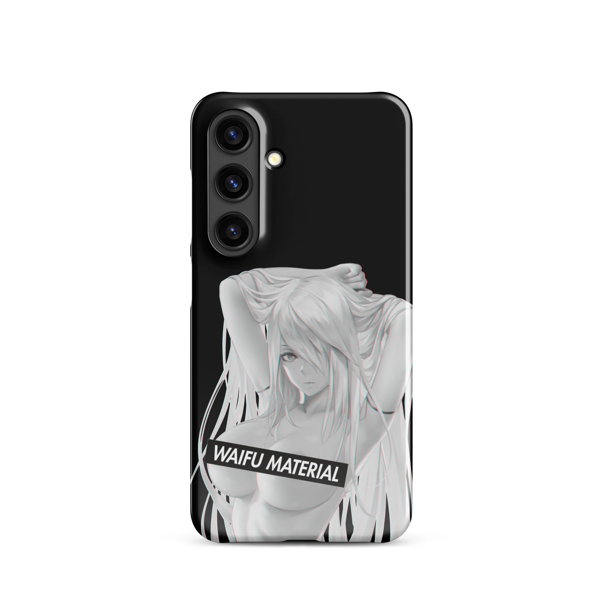 A2 Waifu Material - Black Edition #001 Samsung Premium Case