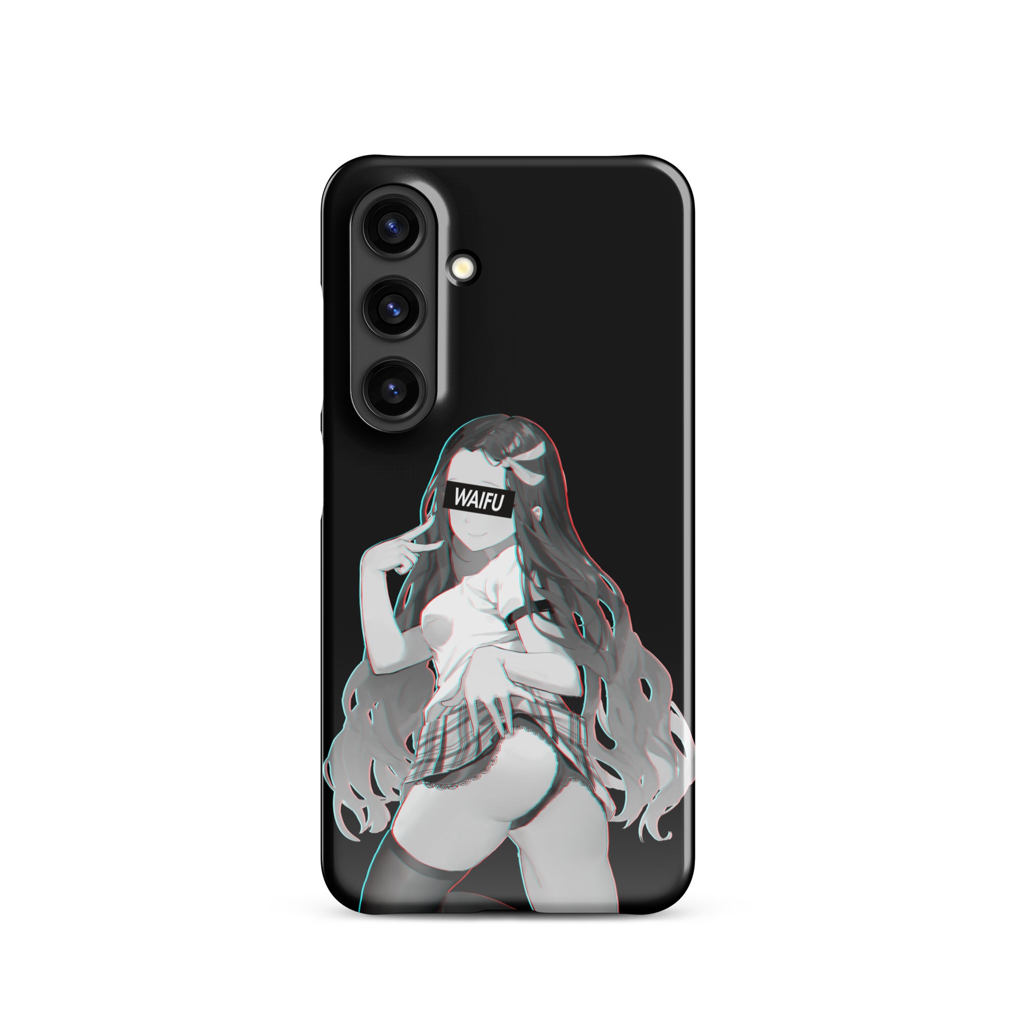 Nezuko Waifu Material - Black Edition #003 Samsung Premium Case