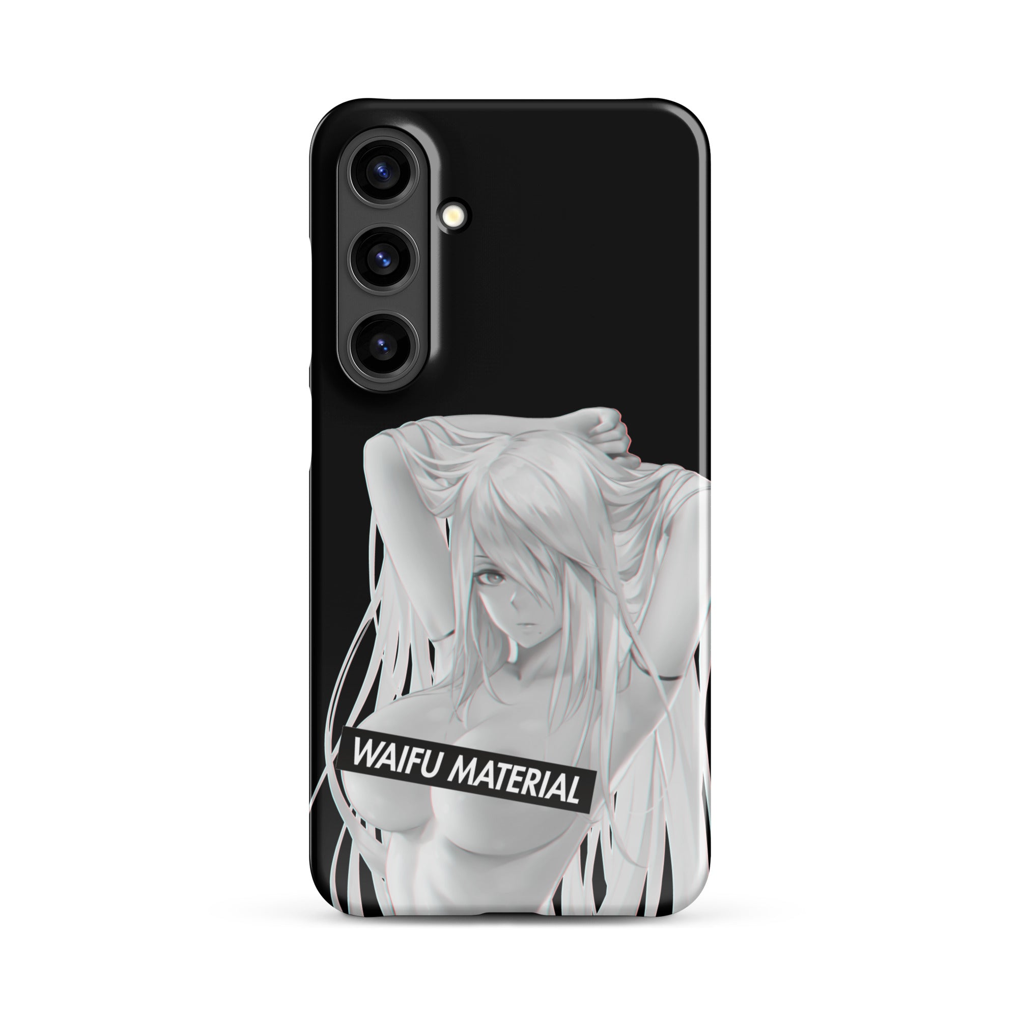 A2 Waifu Material - Black Edition #001 Samsung Premium Case