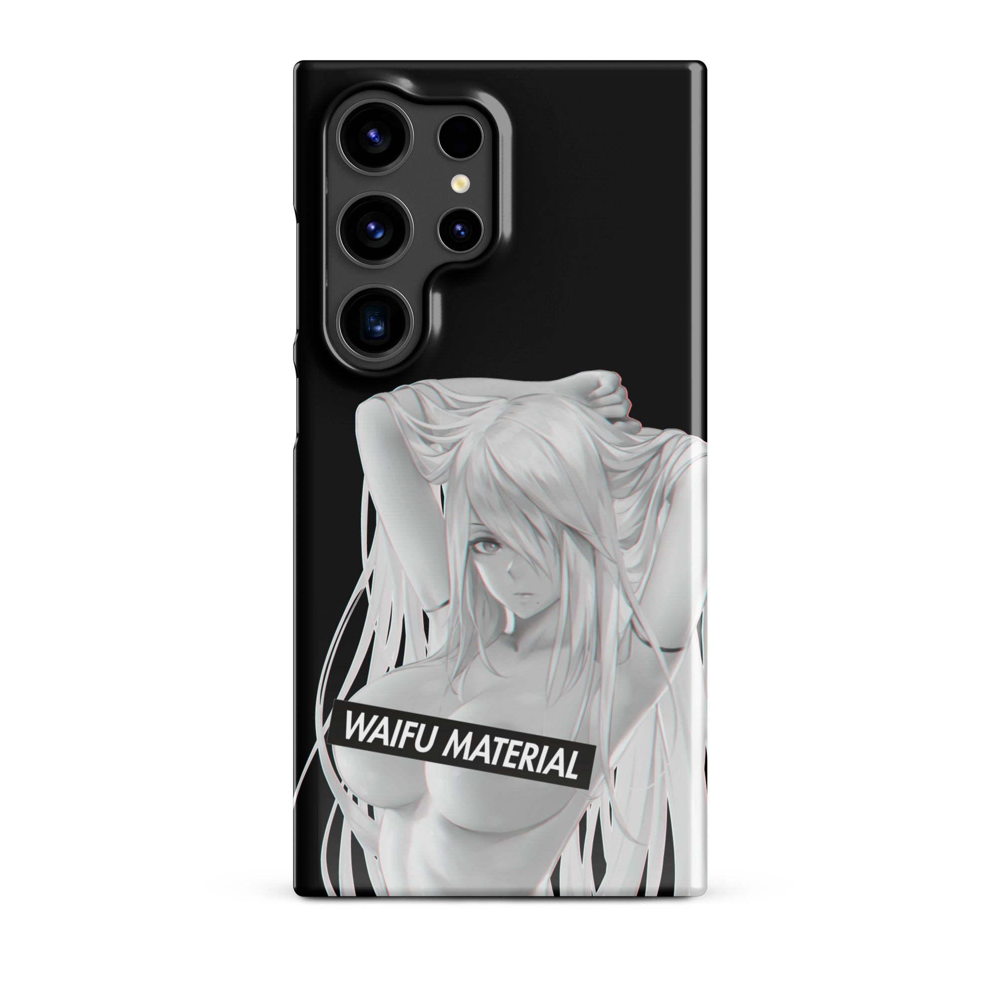 A2 Waifu Material - Black Edition #001 Samsung Premium Case