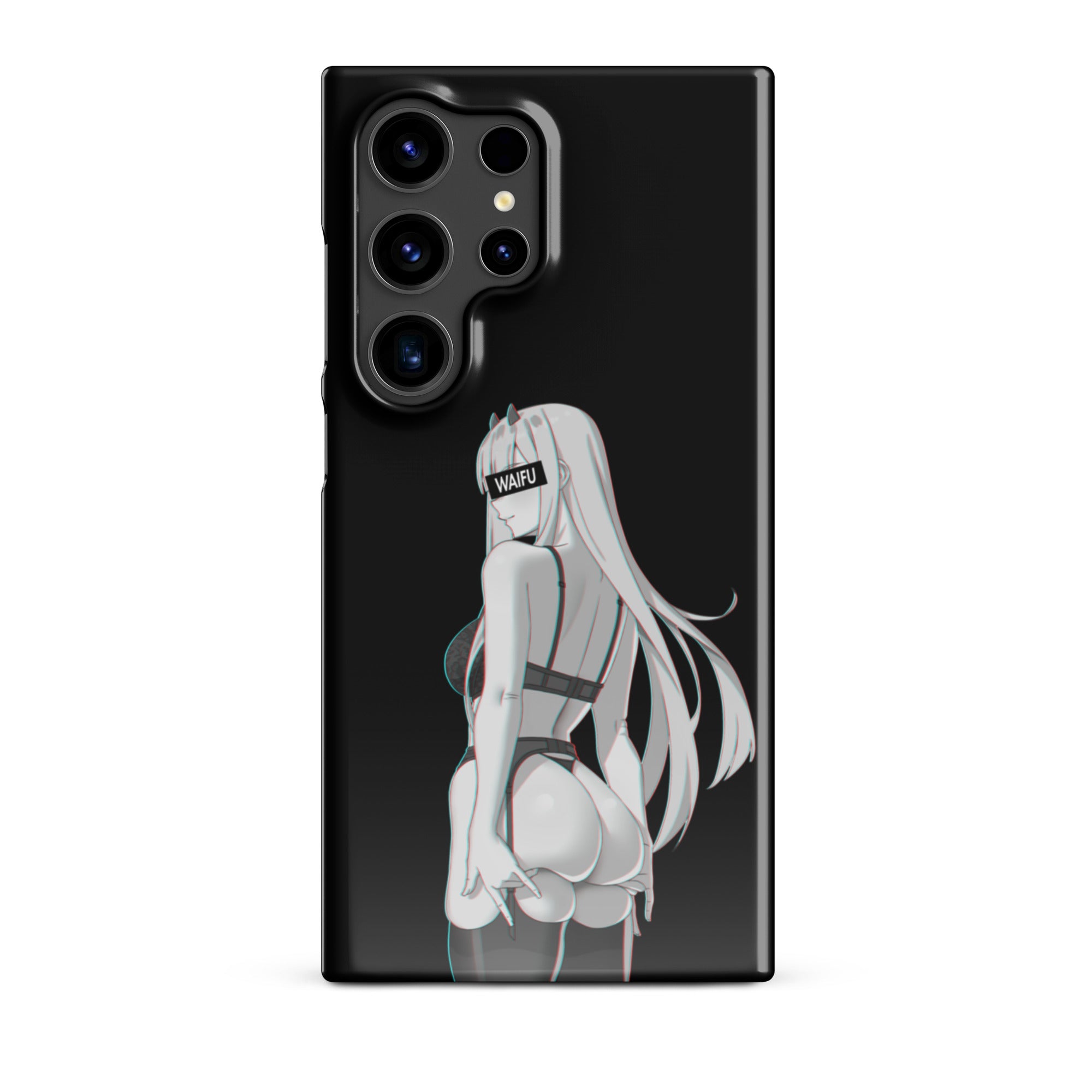 Zero Two Waifu Material - Black Edition #001 Samsung Premium Case