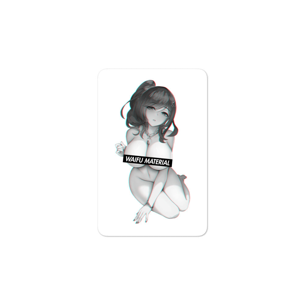 St. Louis Waifu Material #001 Kiss Cut Premium Sticker