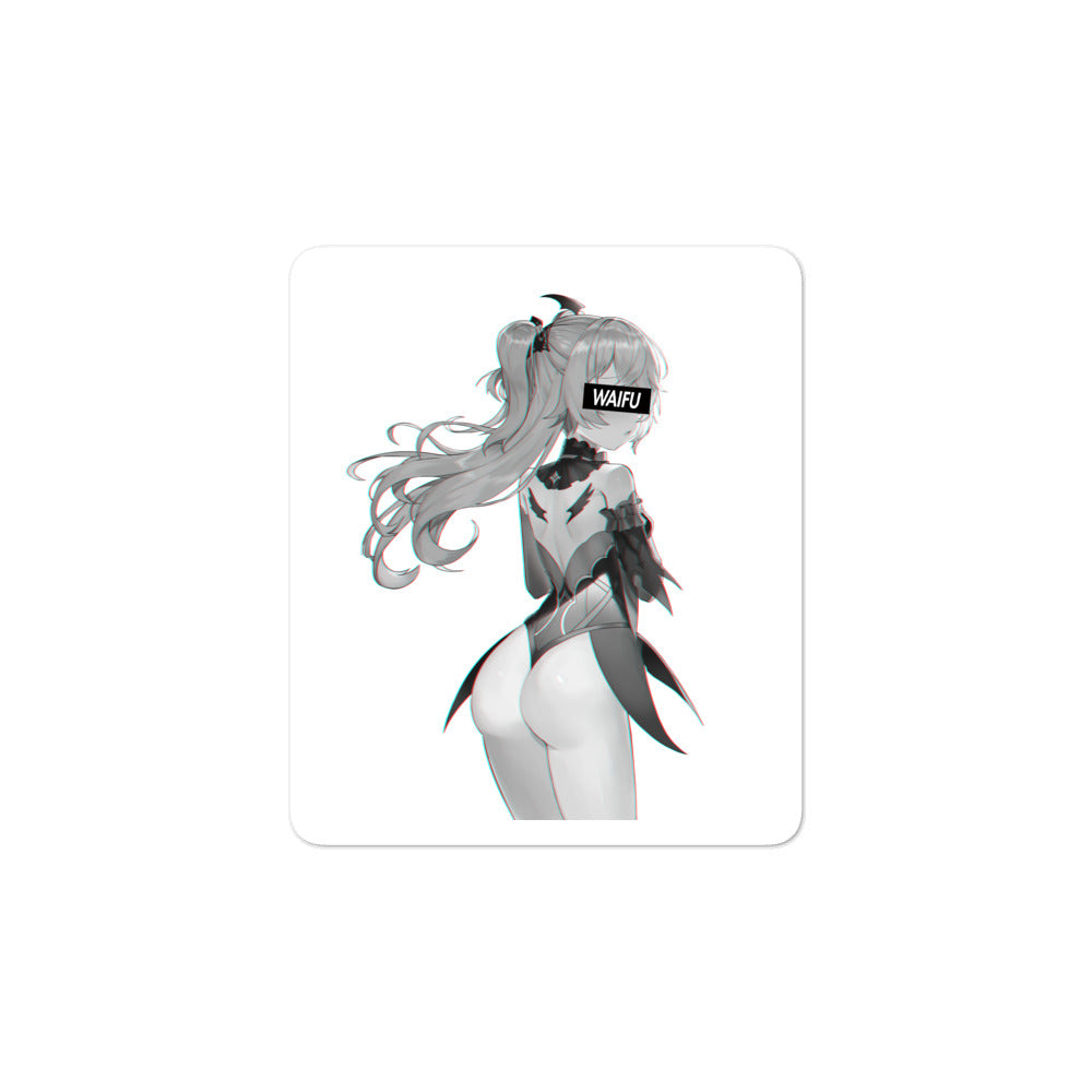 Fischl Waifu Material #001 Kiss Cut Premium Sticker