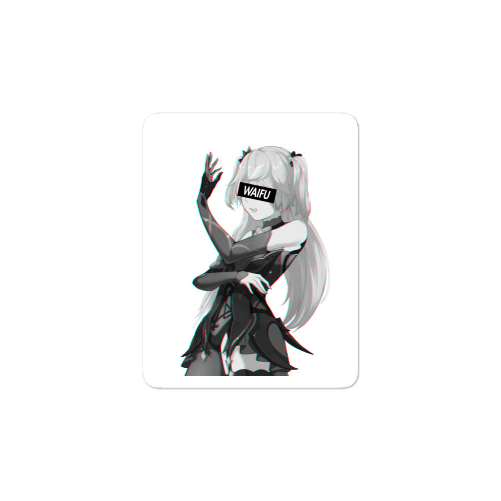 Fischl Waifu Material #004 Kiss Cut Premium Sticker