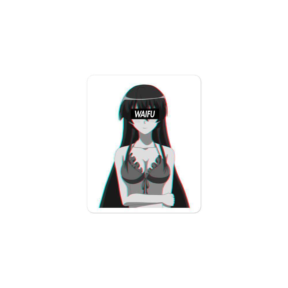 Akame Waifu Material #003 Kiss Cut Premium Sticker