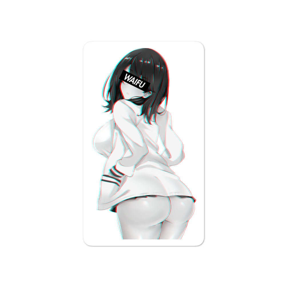 Rikka Waifu Material #005 Kiss Cut Premium Sticker