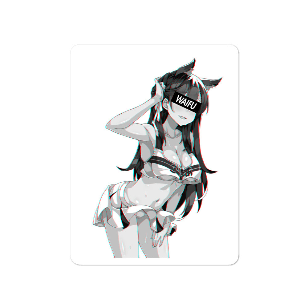 Atago Waifu Material #005 Kiss Cut Premium Sticker