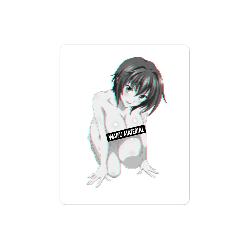 Xenovia Waifu Material #008 Kiss Cut Premium Sticker