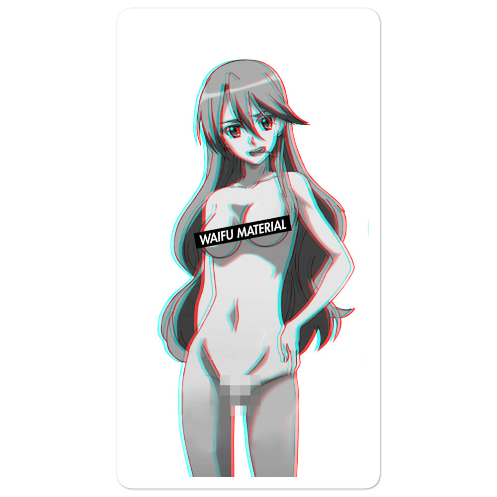 Chelsea Waifu Material #002 Kiss Cut Premium Sticker