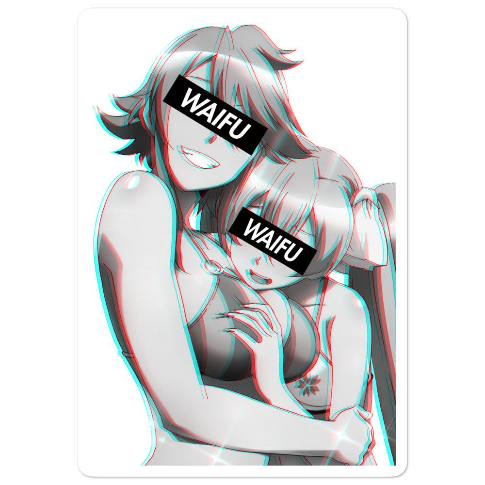 Leone & Mine Waifu Material #001 Kiss Cut Premium Sticker