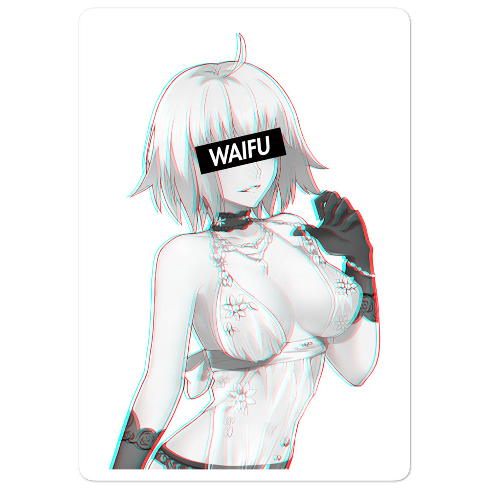 Jeanne Alter Waifu Material #003 Kiss Cut Premium Sticker