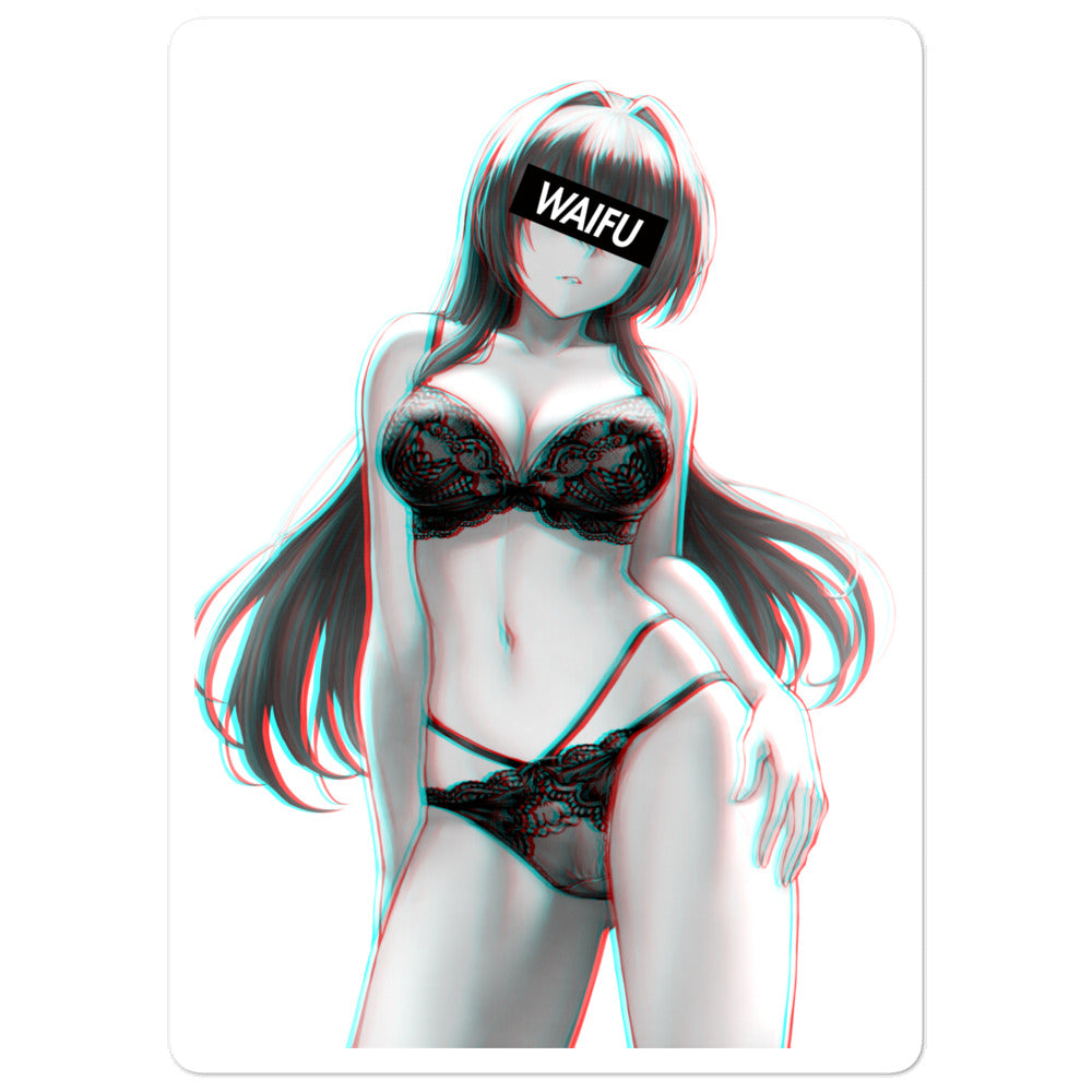 Scathach Waifu Material #002 Kiss Cut Premium Sticker