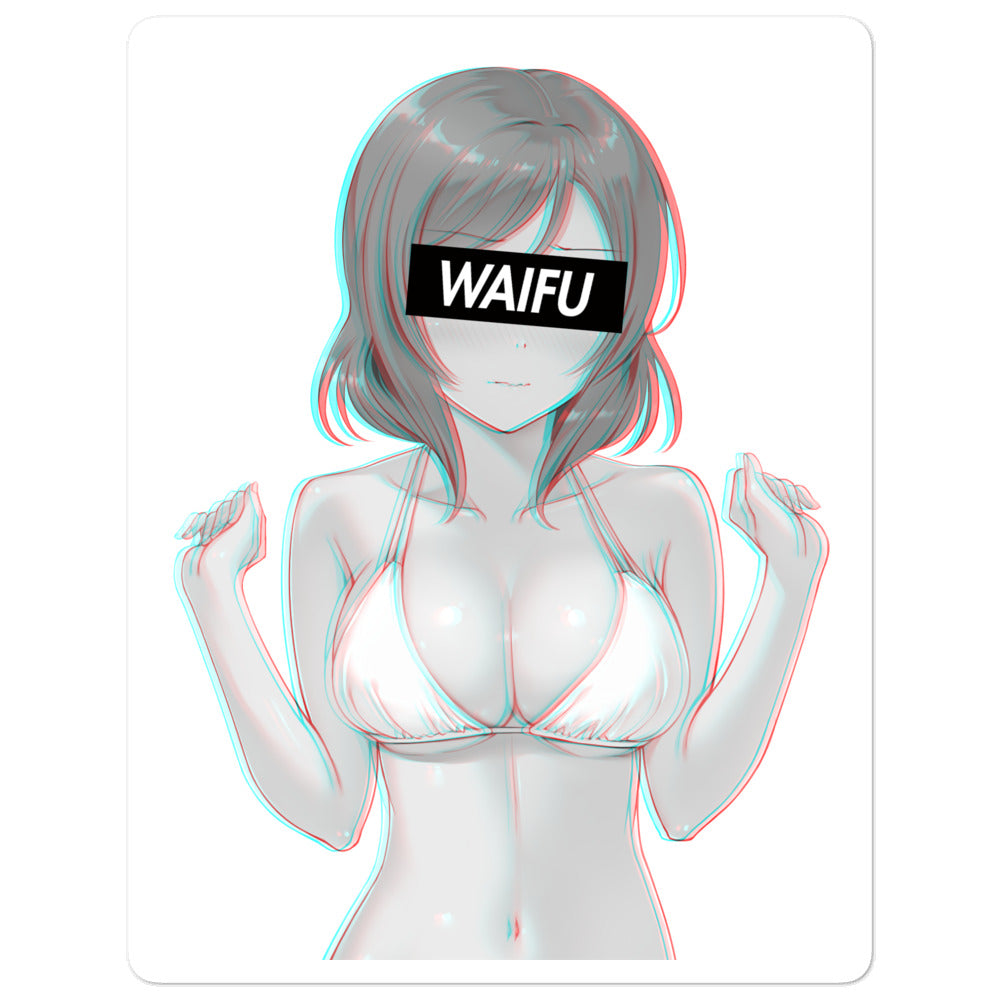 Maki Waifu Material #004 Kiss Cut Premium Sticker