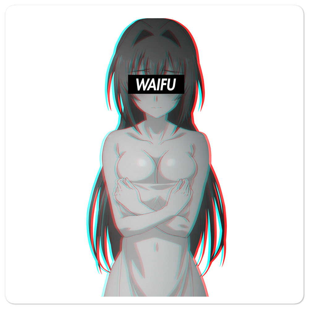 Mio Waifu Material #002 Kiss Cut Premium Sticker