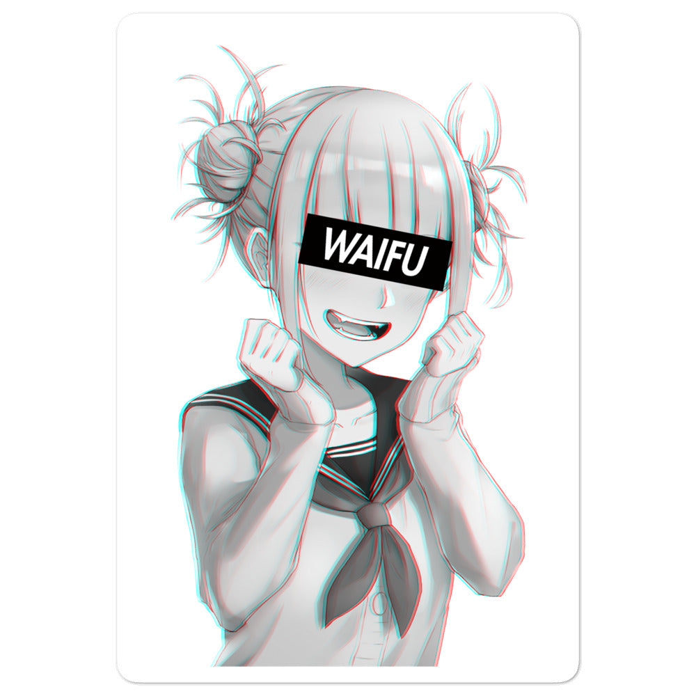 Toga Waifu Material #002 Kiss Cut Premium Sticker