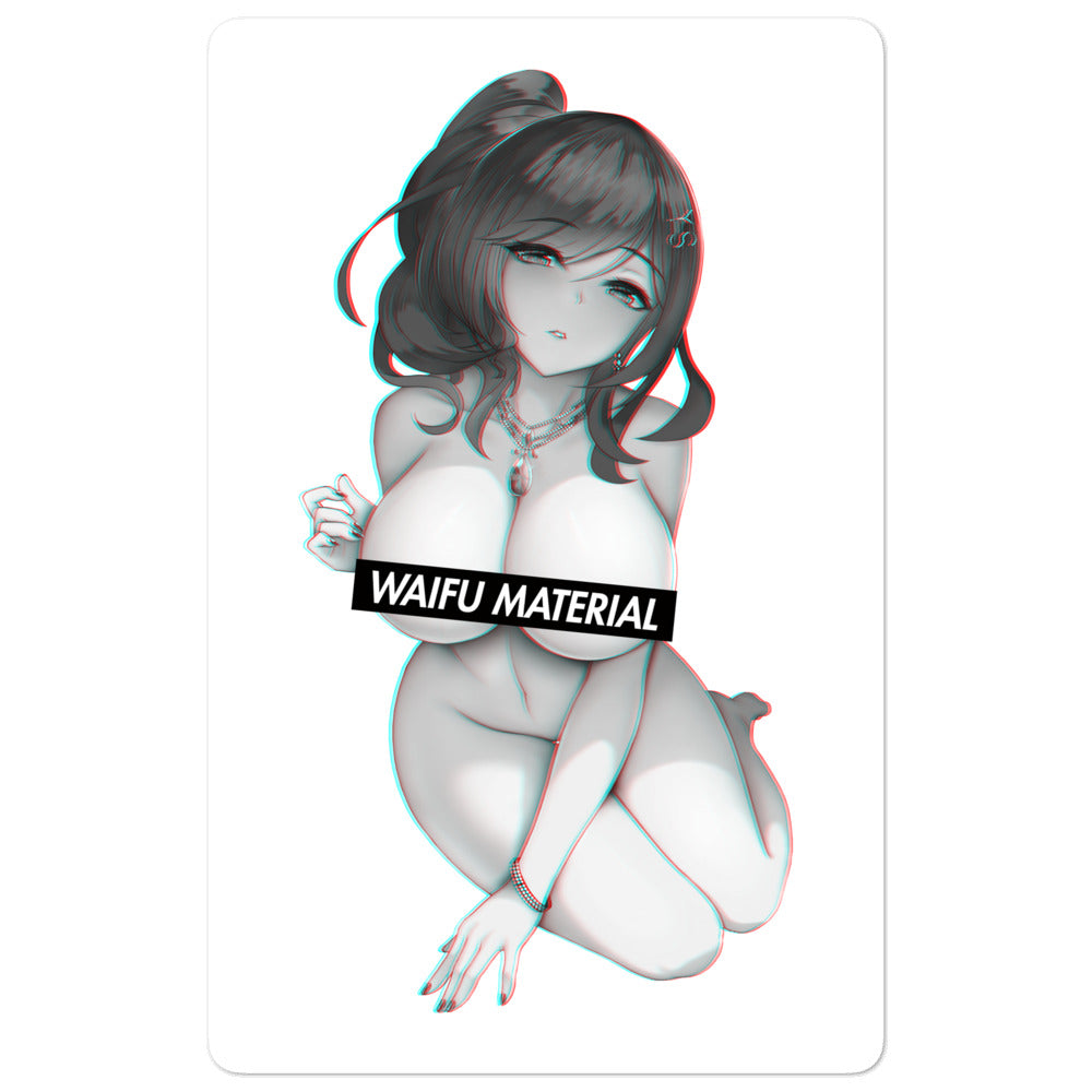 St. Louis Waifu Material #001 Kiss Cut Premium Sticker