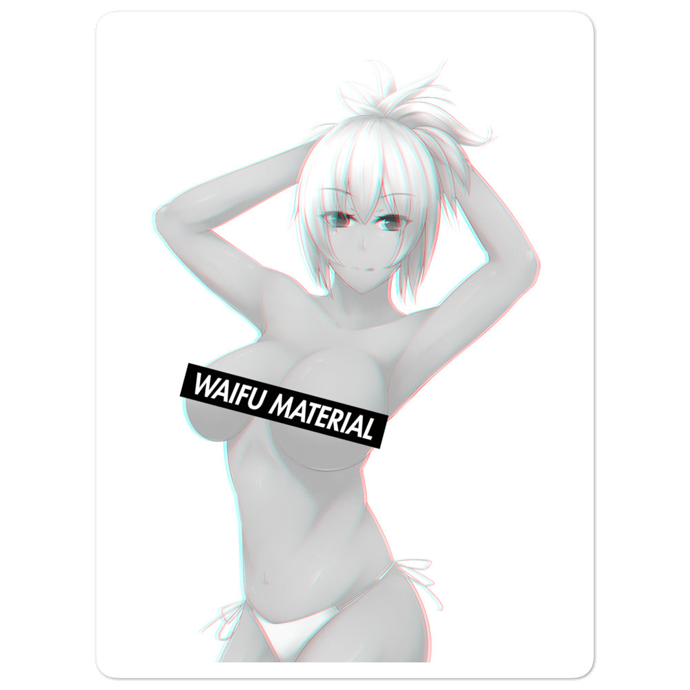 Riven Waifu Material #002 Kiss Cut Premium Sticker