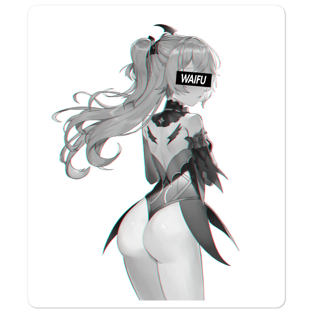 Fischl Waifu Material #001 Kiss Cut Premium Sticker