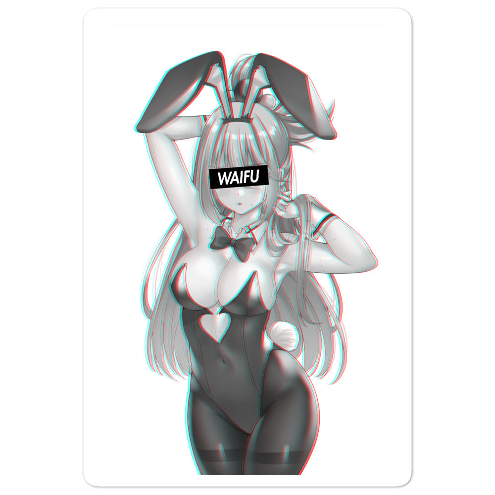 Aqua Waifu Material #005 Kiss Cut Premium Sticker