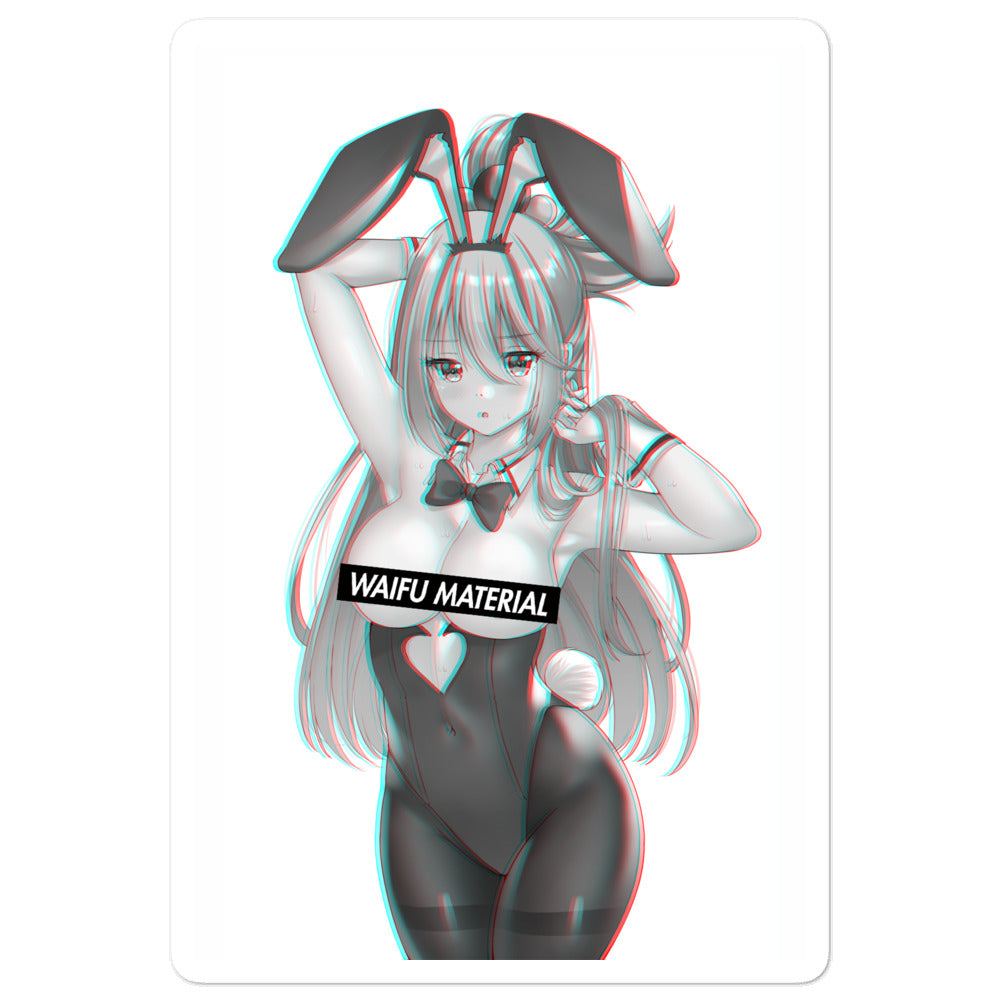 Aqua Waifu Material #006 Kiss Cut Premium Sticker