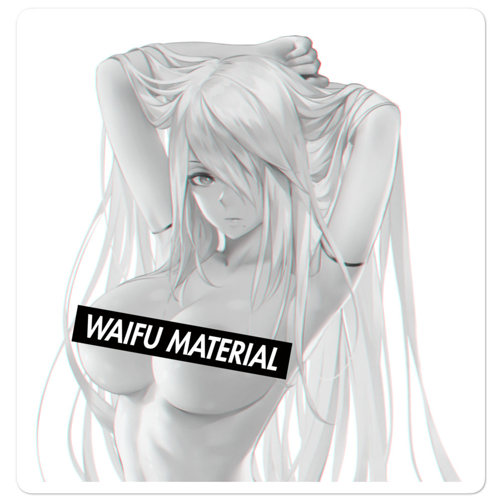 A2 Waifu Material #001 Kiss Cut Premium Sticker