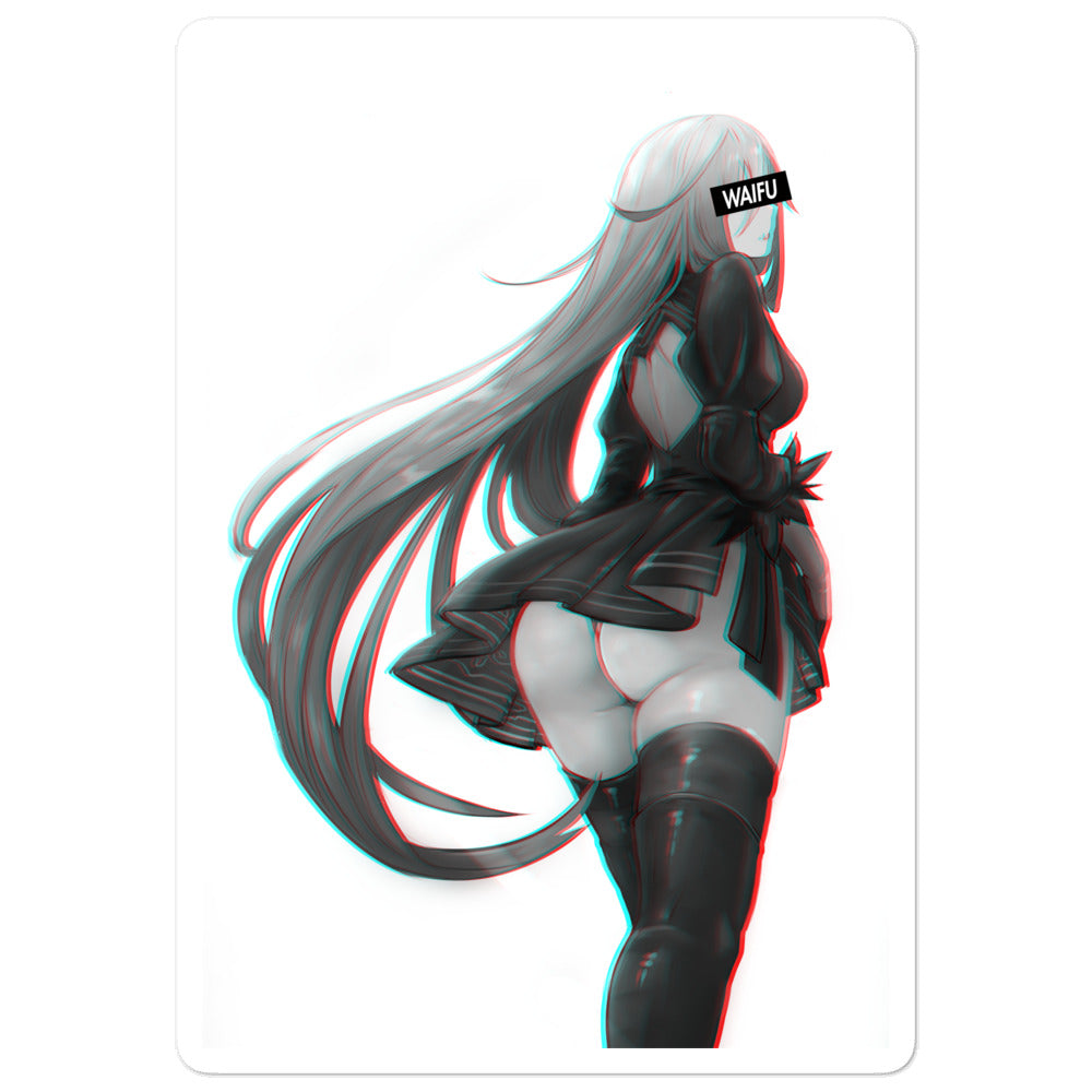 A2 Waifu Material #004 Kiss Cut Premium Sticker