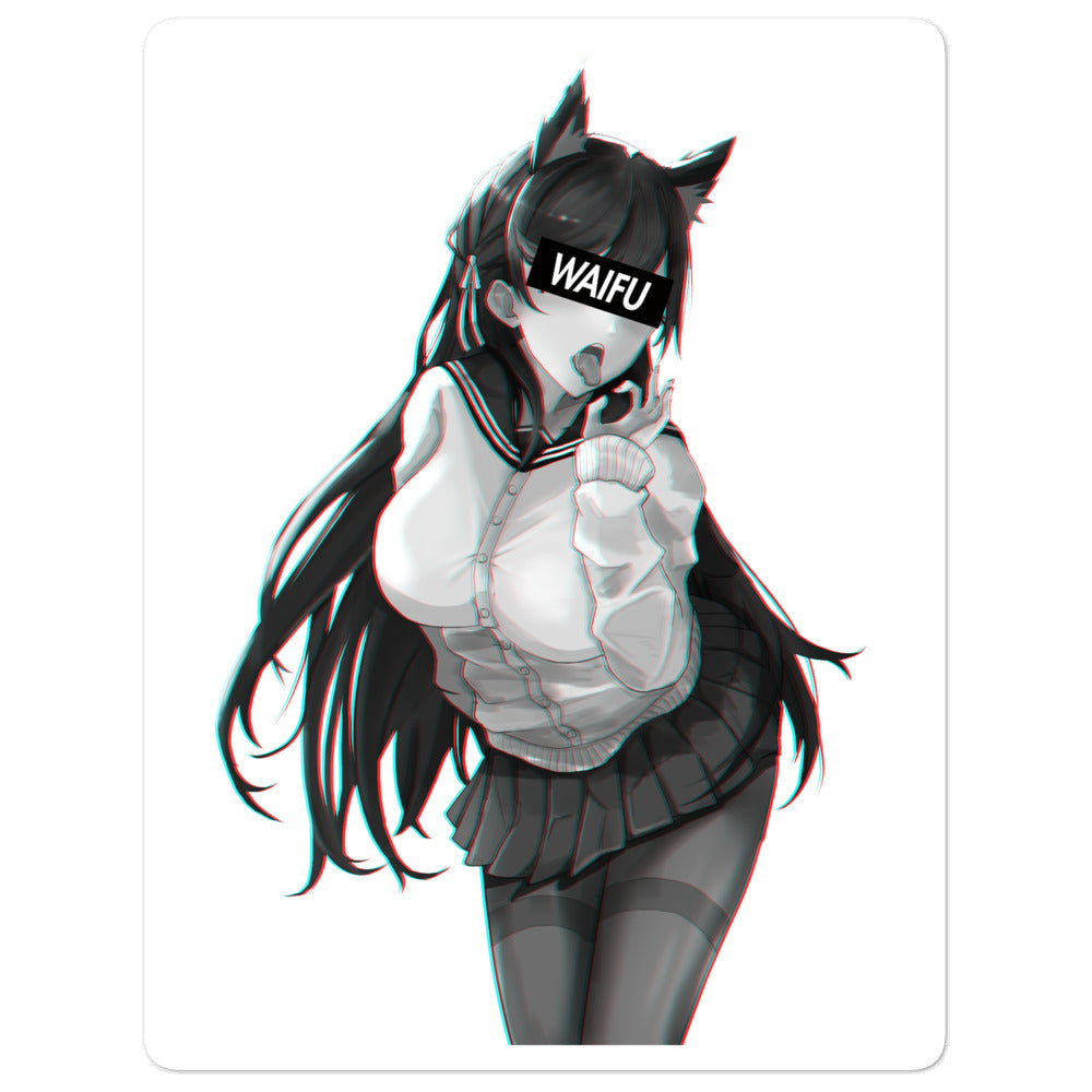 Atago Waifu Material #004 Kiss Cut Premium Sticker