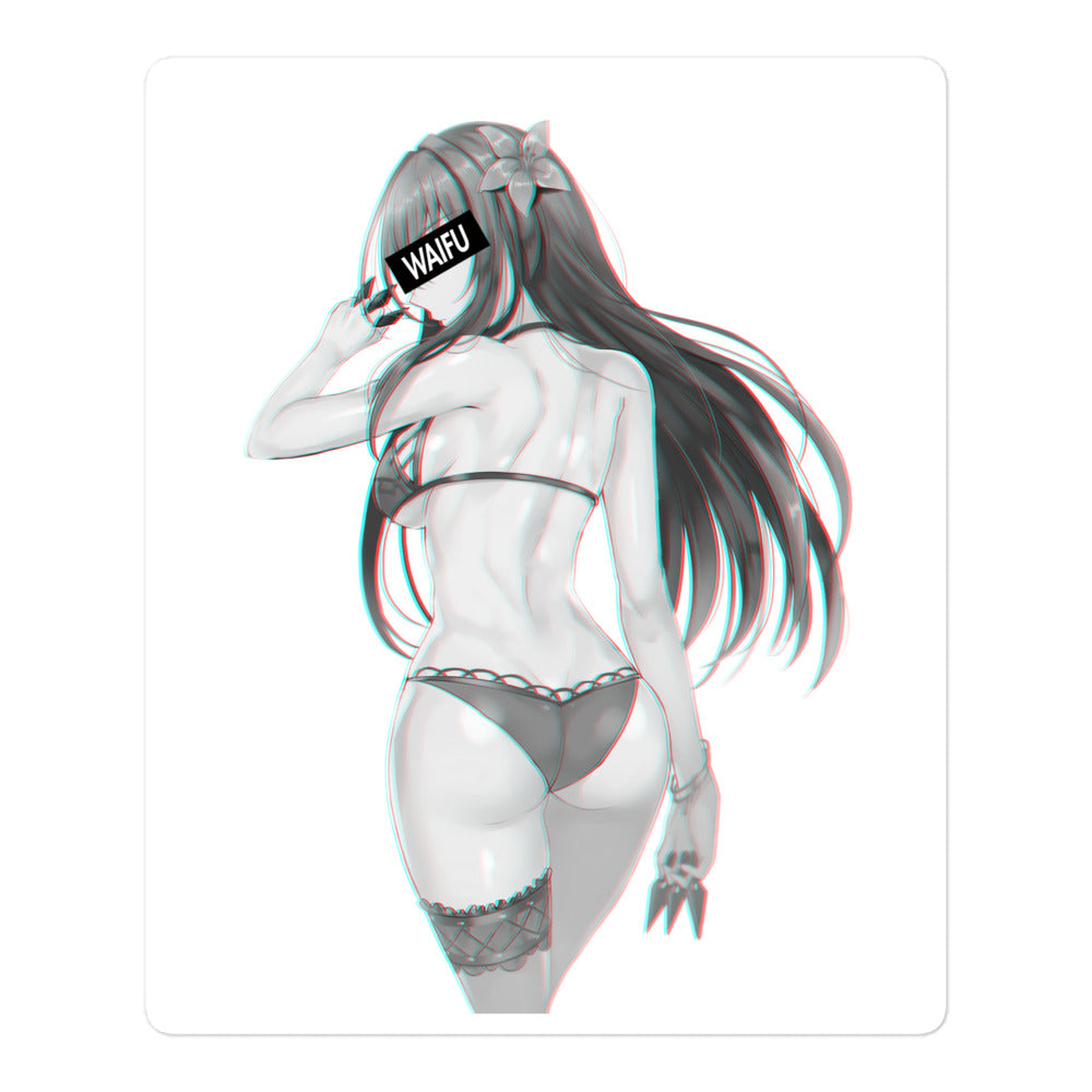 Scathach Waifu Material #003 Kiss Cut Premium Sticker