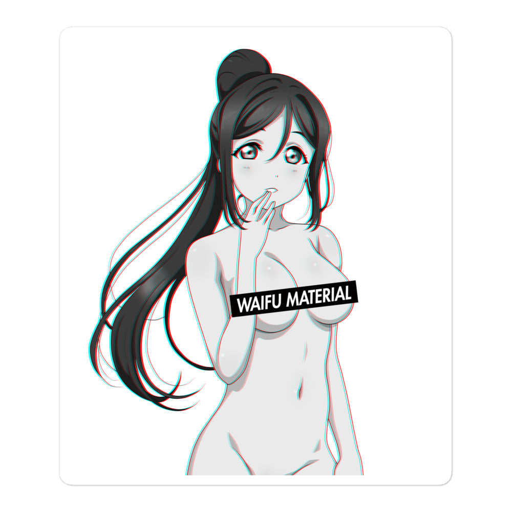 Kanan Waifu Material #001 Kiss Cut Premium Sticker