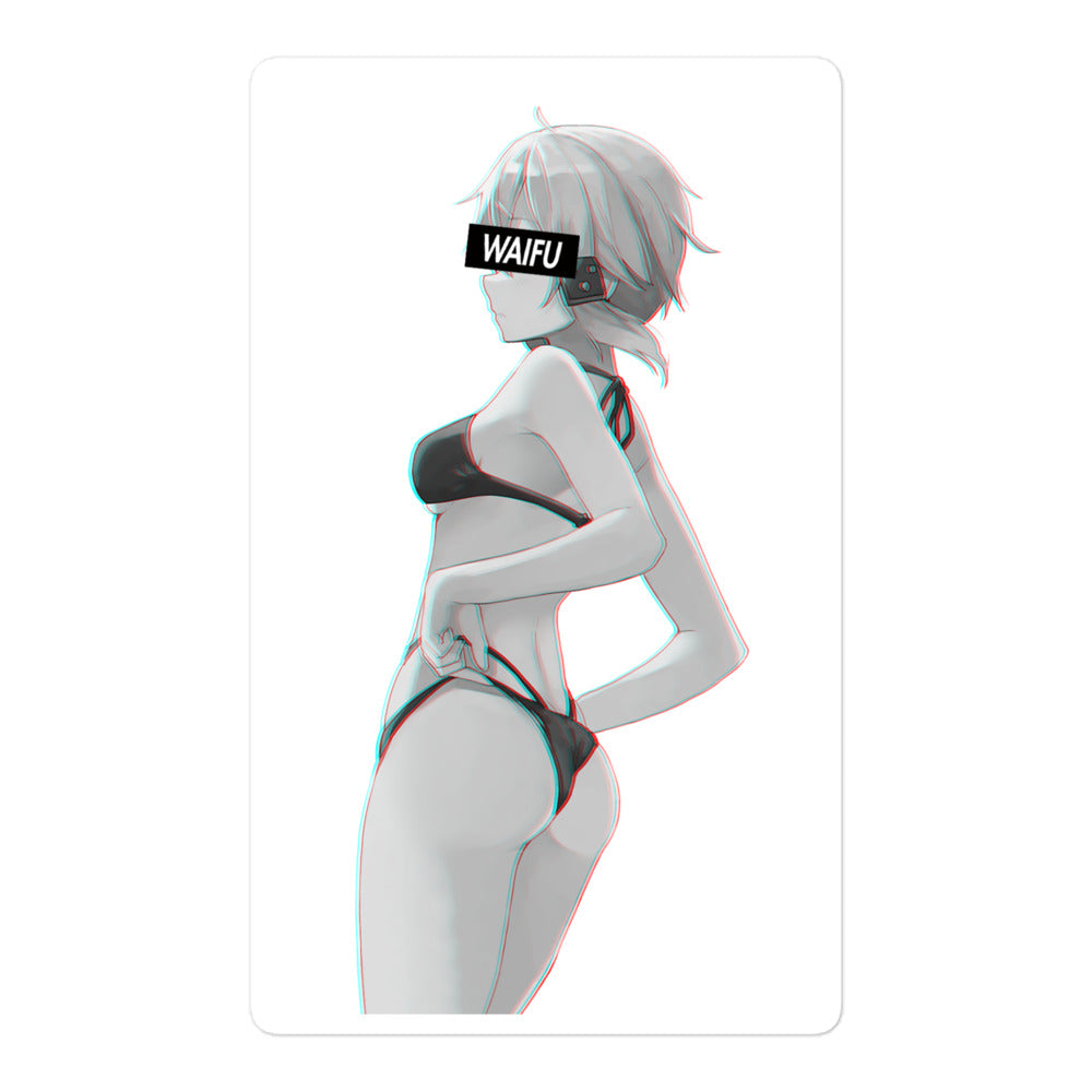 Sinon Waifu Material #003 Kiss Cut Premium Sticker