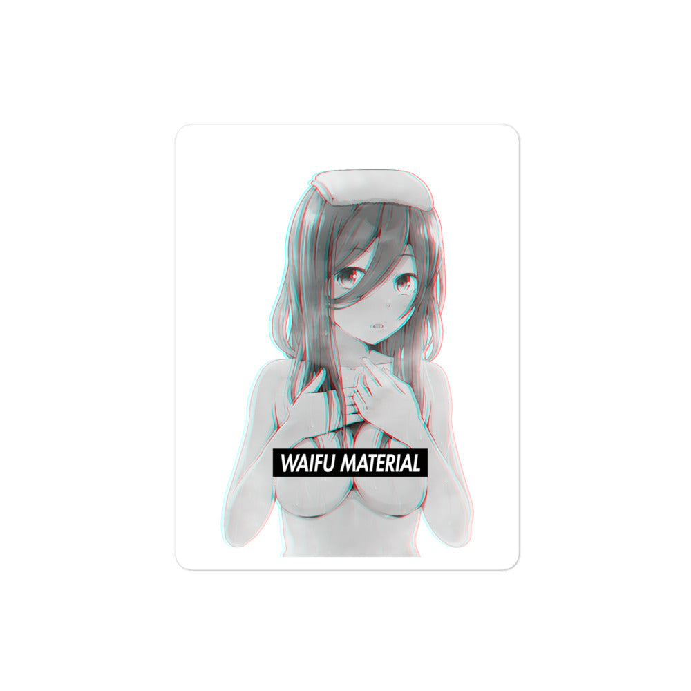 Miku Waifu Material #005 Kiss Cut Premium Sticker