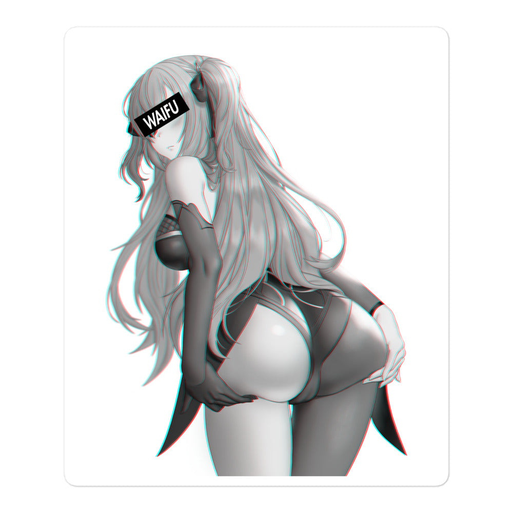 Fischl Waifu Material #003 Kiss Cut Premium Sticker