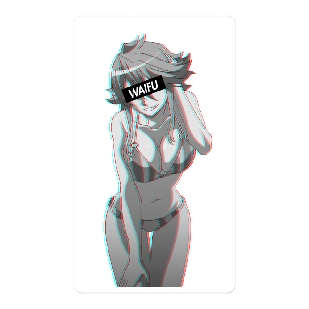 Leone Waifu Material #001 Kiss Cut Premium Sticker