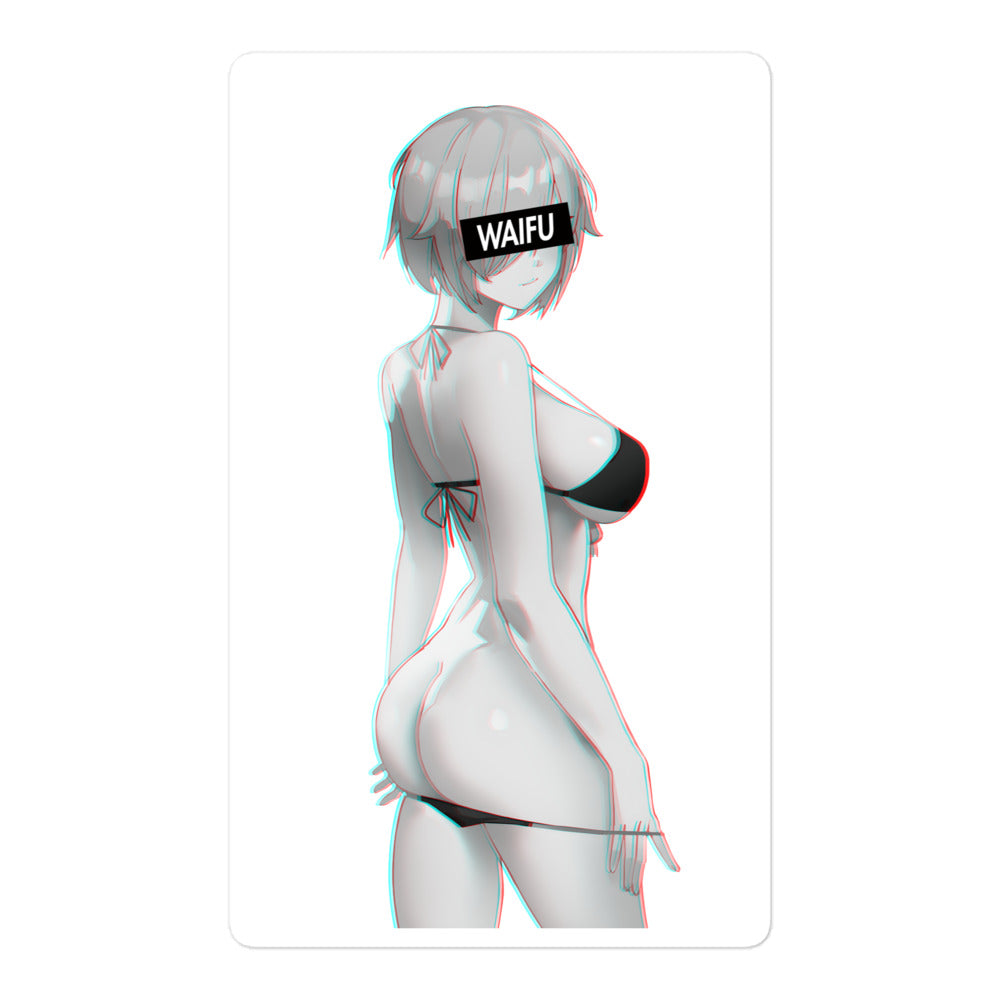 Mash Waifu Material #003 Kiss Cut Premium Sticker