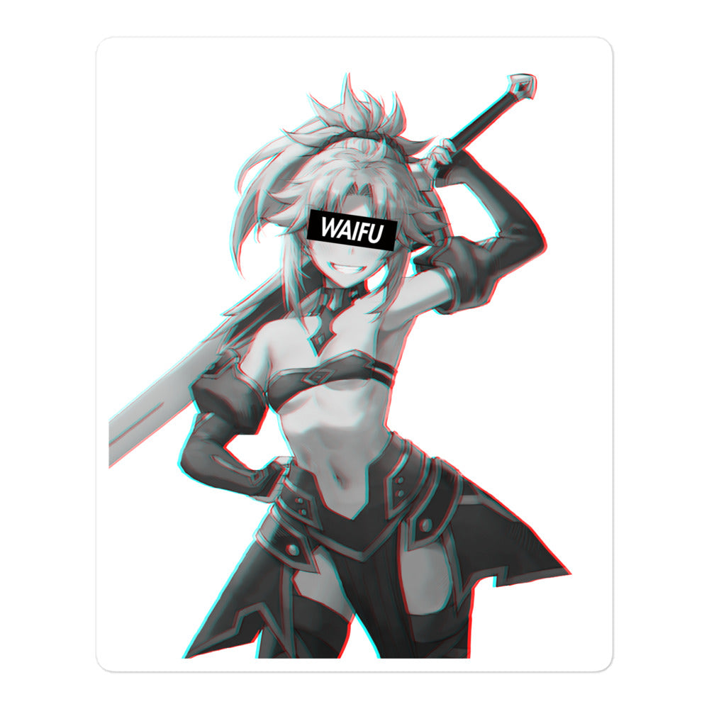 Mordred Waifu Material #002 Kiss Cut Premium Sticker