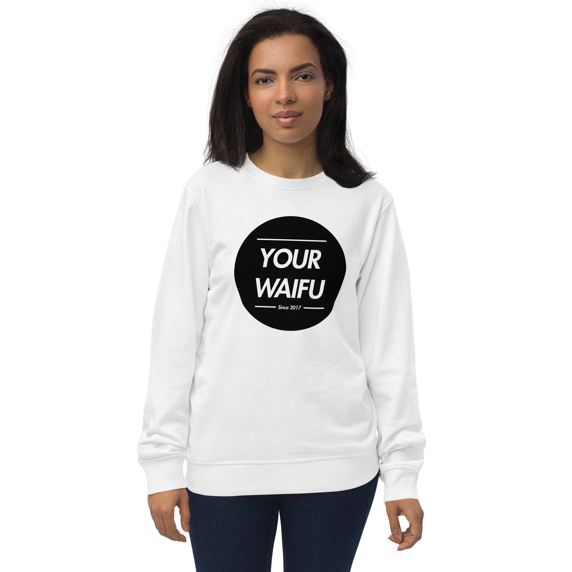 Your Waifu Classic Organic Unisex Sweatshirt